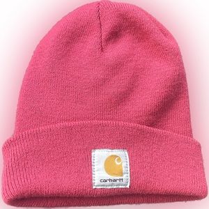 Pink Carhartt Beanie